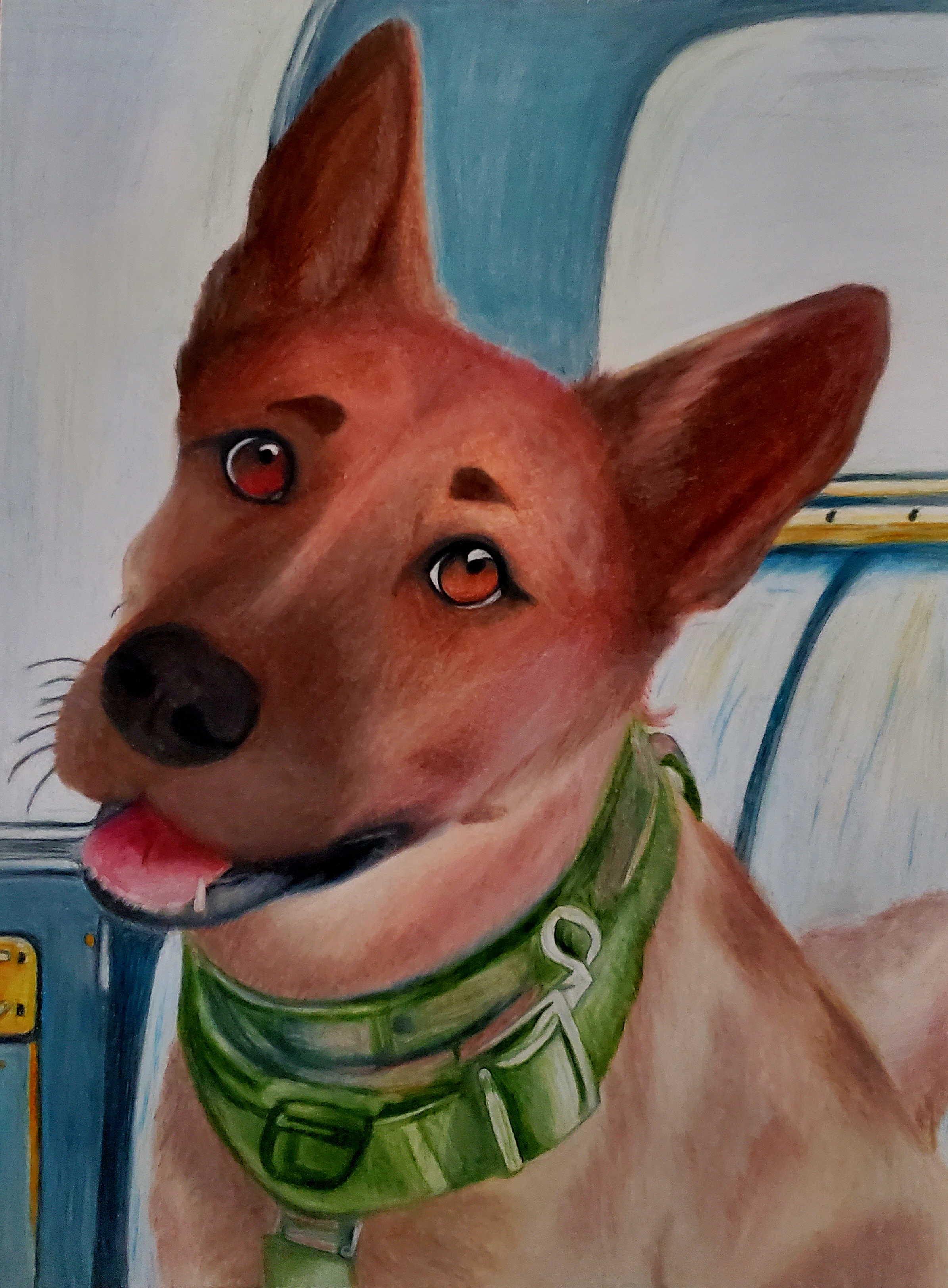Original Colored Pencil Artwork